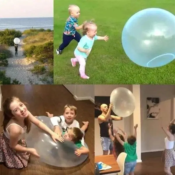 Bubble Ball Stretchable TPR Air & Water Fill