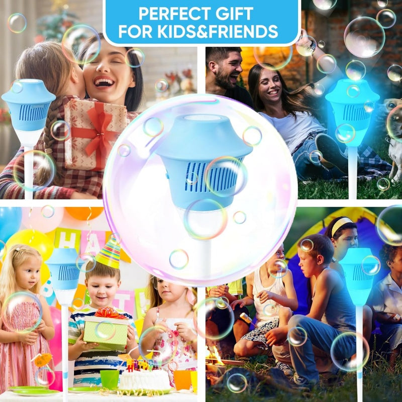 Bubble Machine Automatic LED Lights & Music