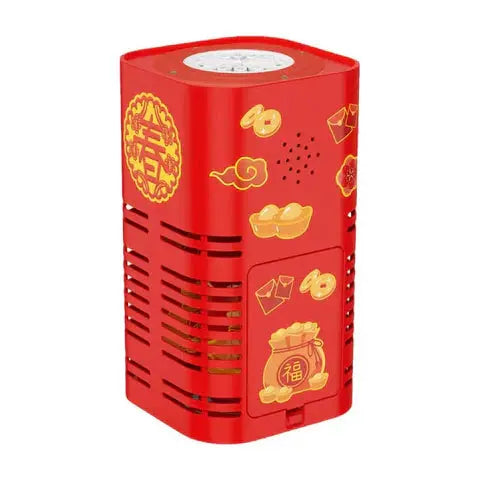 Bubble Machine Battery-Powered LED Lights 12 Nozzles