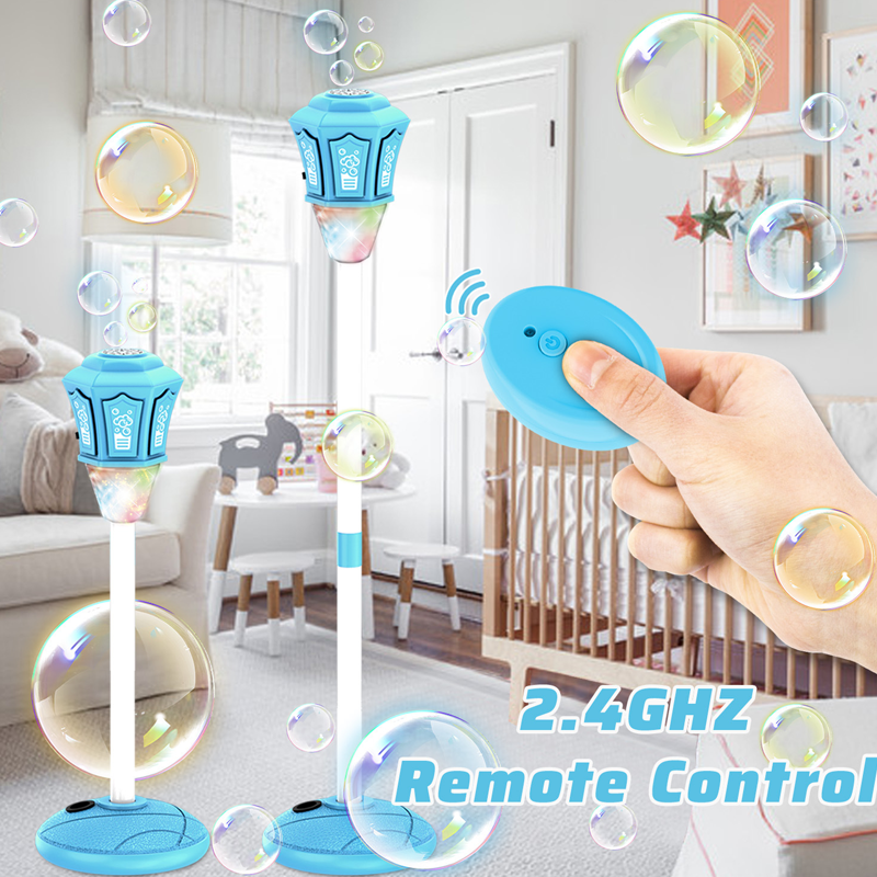Bubble Machine Lamppost LED Remote Control 50 Meter Range