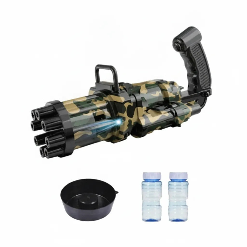 Bubble Machine Portable Light & Music Cooling Fan