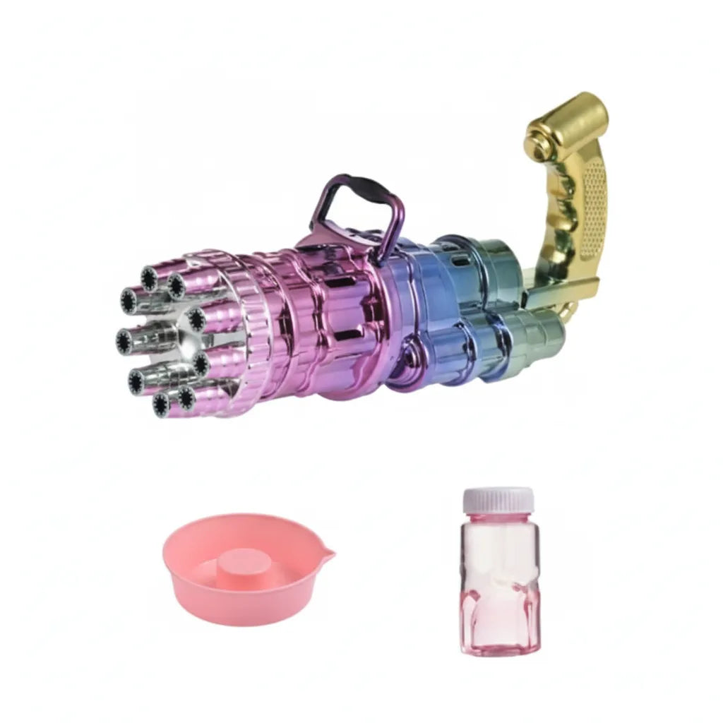 Bubble Machine Portable Light & Music Cooling Fan