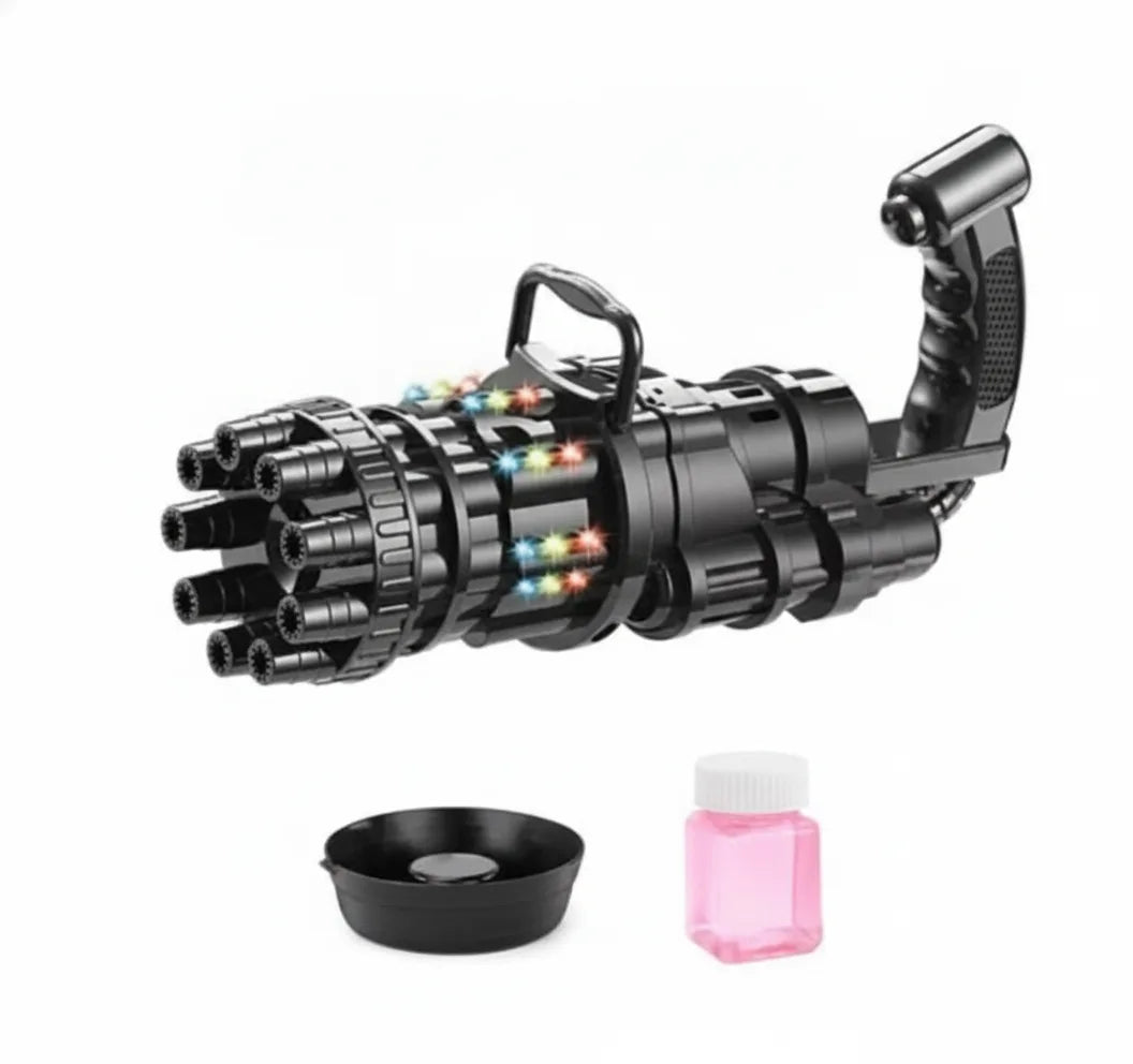 Bubble Machine Portable Light & Music Cooling Fan