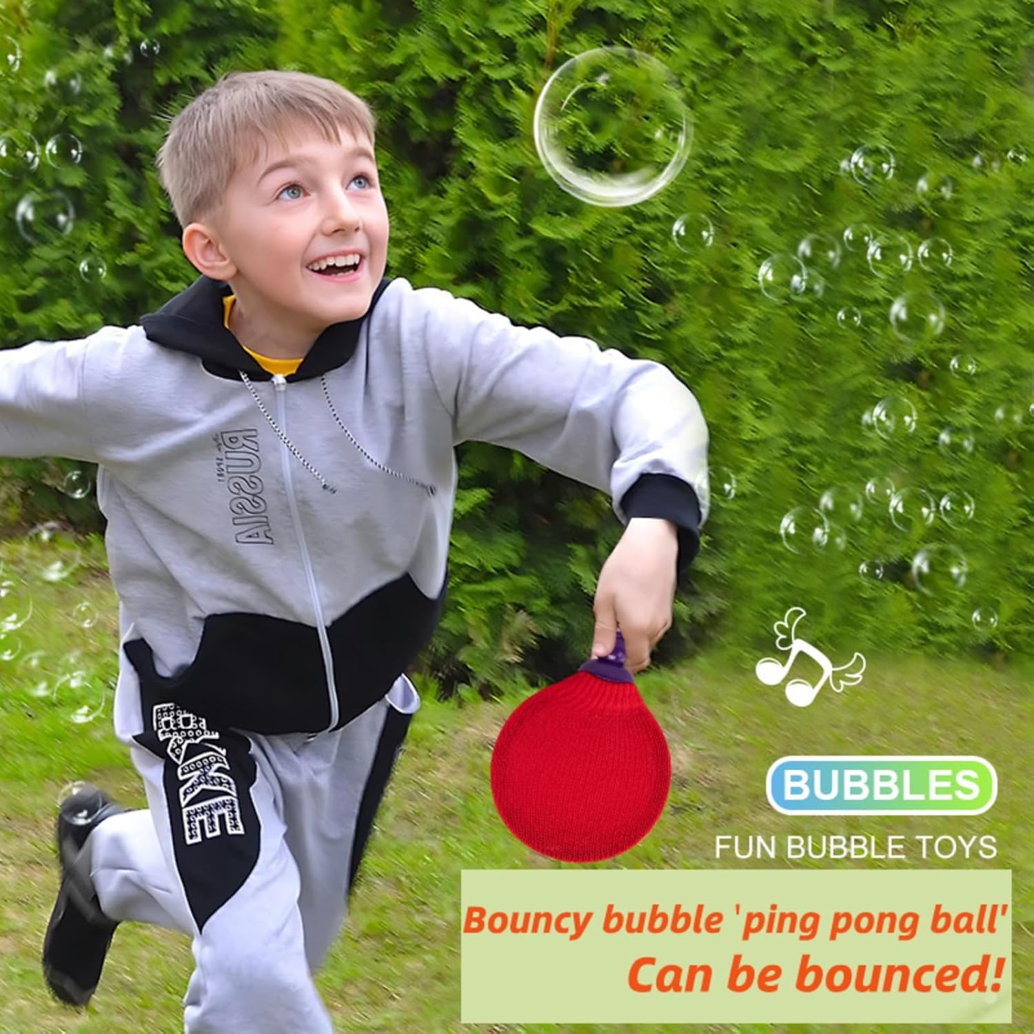 Bubble Paddle Set Hand-Eye Coordination Durable & Child-Safe Plastic