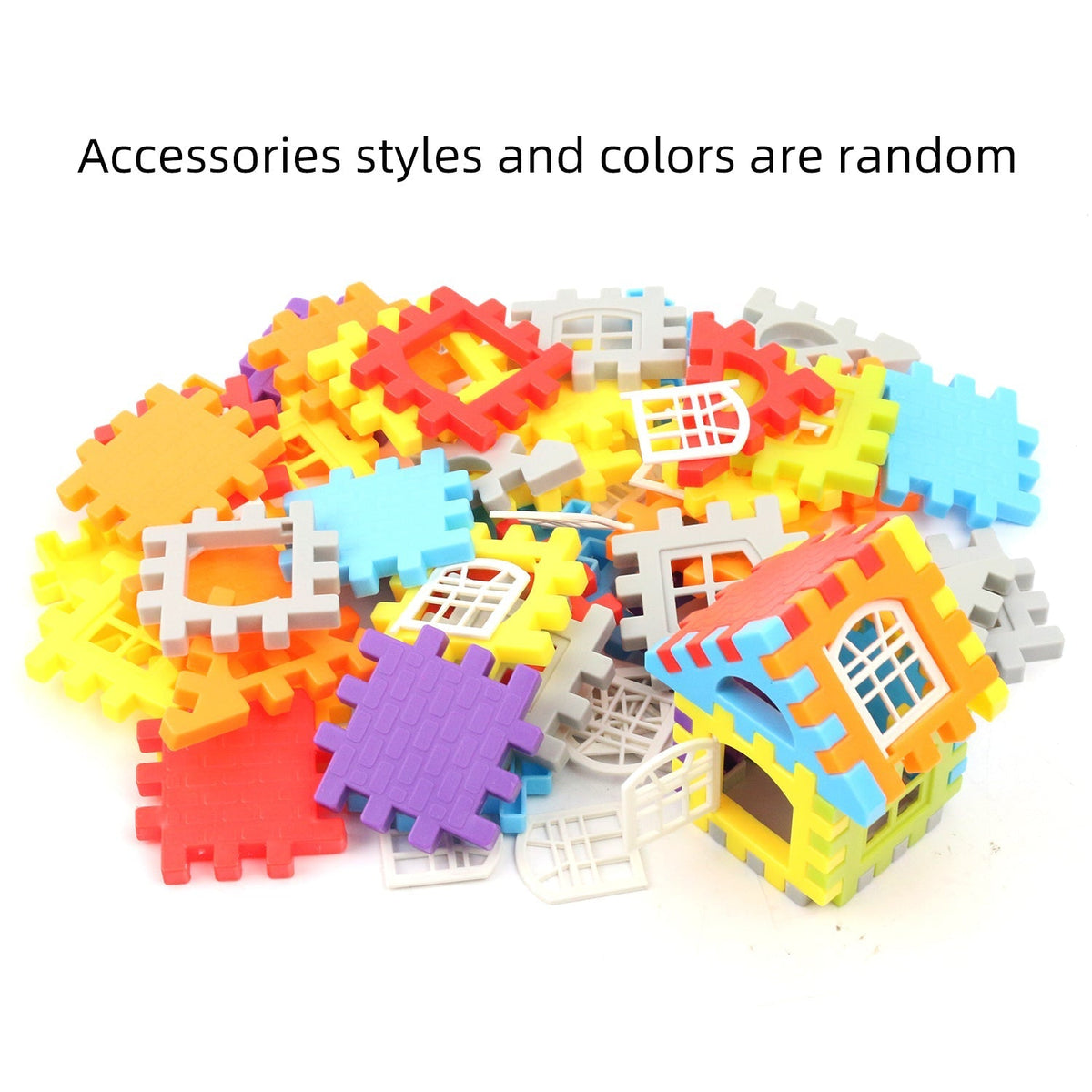 Building Blocks Snap-Together Non-Toxic 48 Pieces