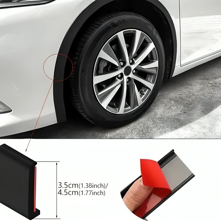 Bumper Protector Strip Shock-Absorbing Self-Adhesive 1.5 Meter