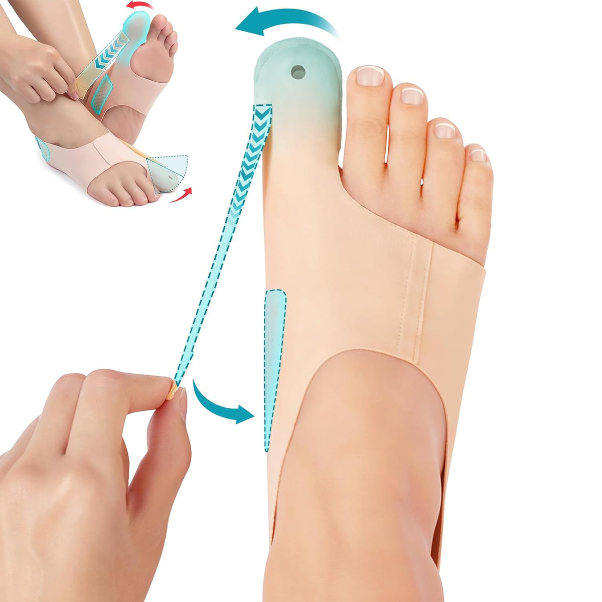 Bunion Corrector Adjustable Ultraflat Breathable