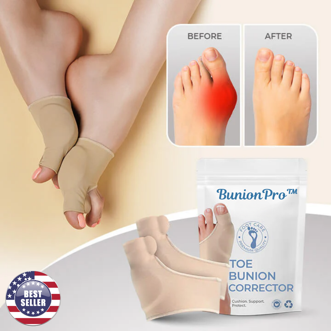 Bunion Protectors Gel-Padded Slim Sleeve Washable