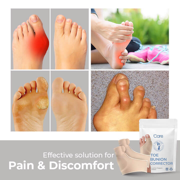 Bunion Protectors Gel-Padded Slim Sleeve Washable