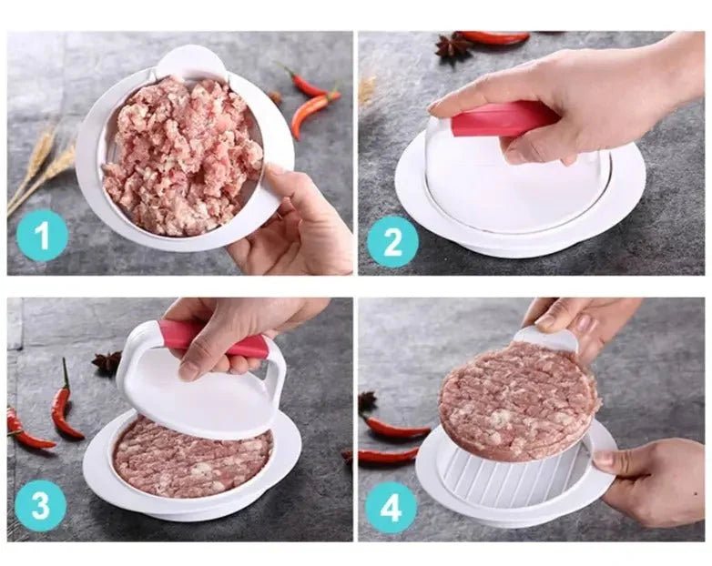 Burger Patty Maker Non-Stick Dishwasher-Safe