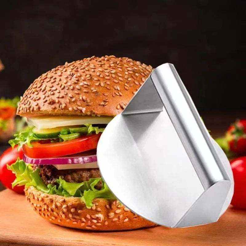 Burger Press Stainless Steel Ergonomic Handle