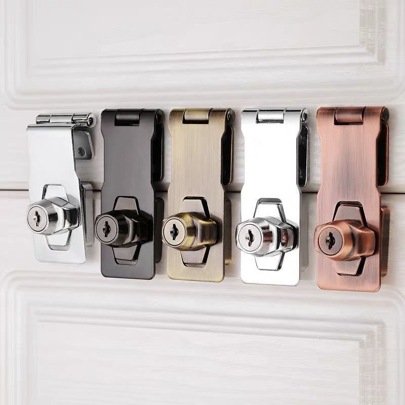 Cabinet Door Lock Zinc Alloy Two Keys