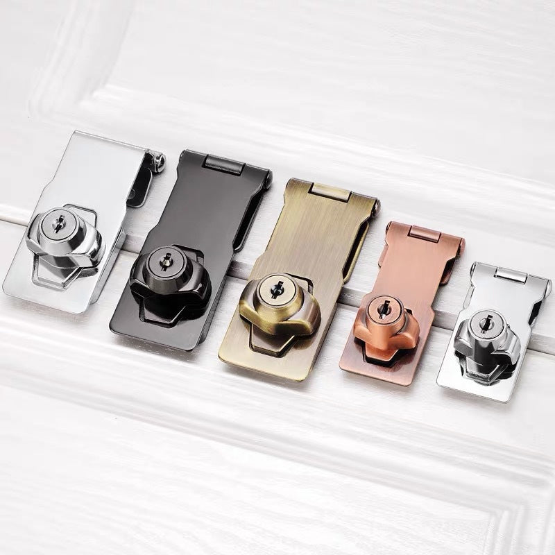 Cabinet Door Lock Zinc Alloy Two Keys