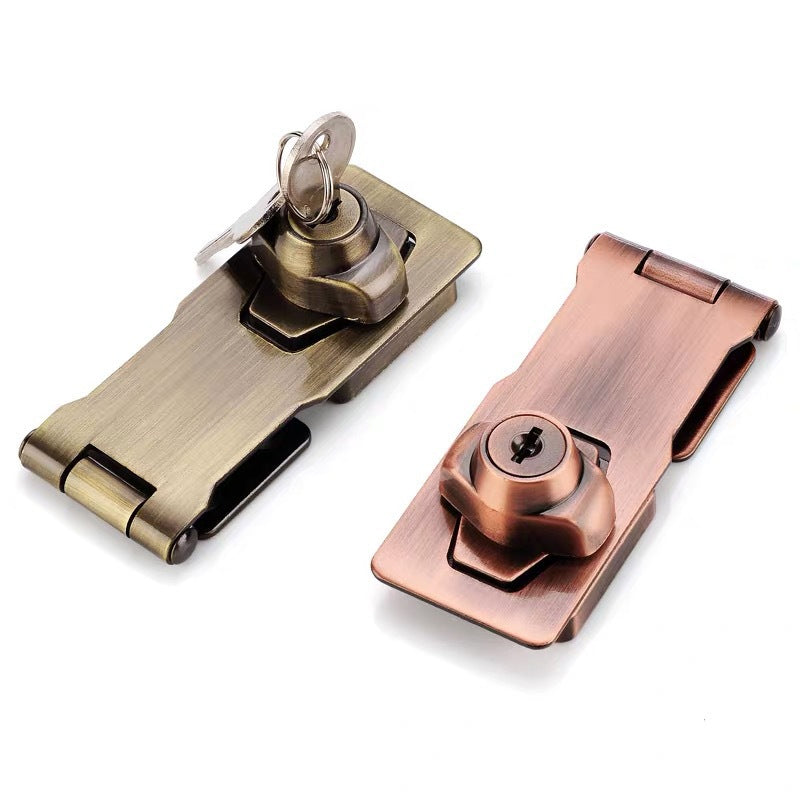 Cabinet Door Lock Zinc Alloy Two Keys