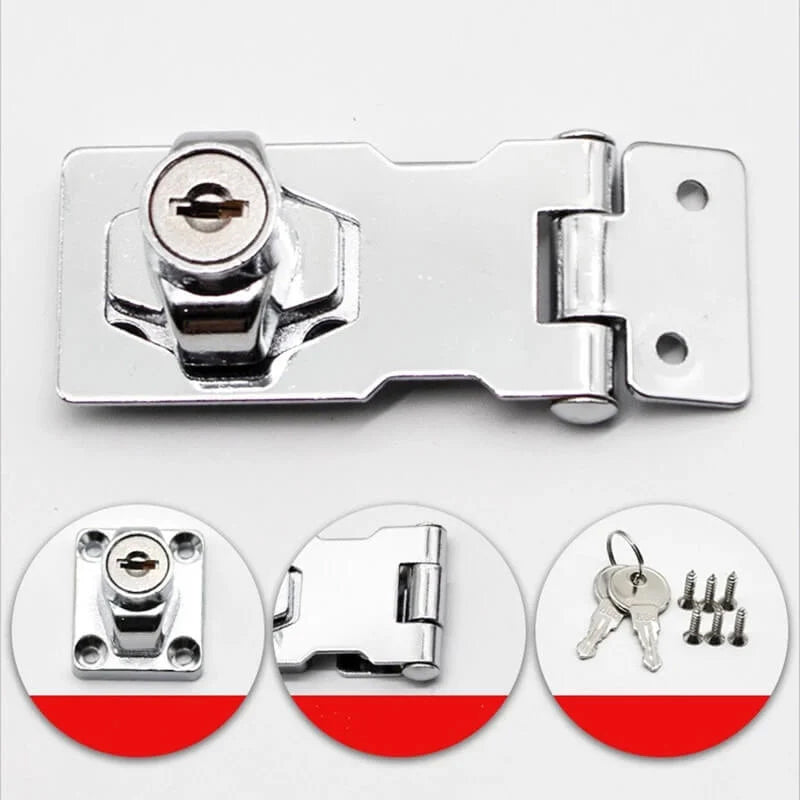 Cabinet Door Lock Zinc Alloy Two Keys