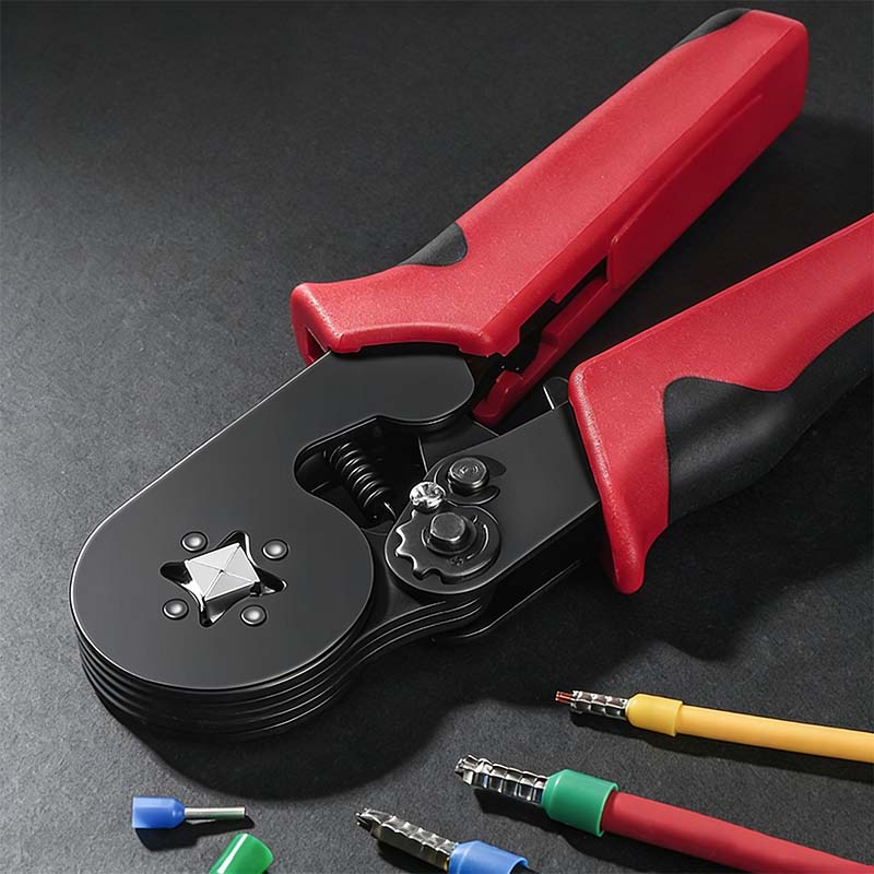 Cable Lug Kit Tinned Copper Color-Coded With Pliers