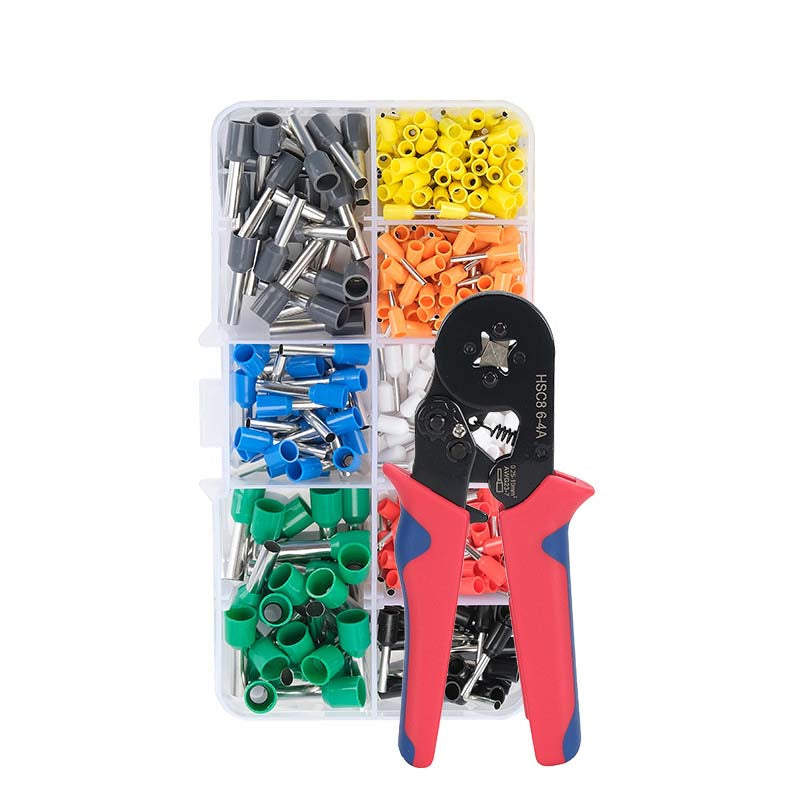 Cable Lug Kit Tinned Copper Color-Coded With Pliers