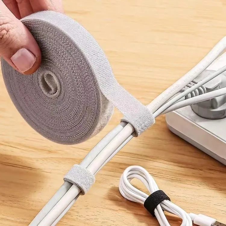 Cable Management Tape Reusable Hook-And-Loop 5 m Nylon