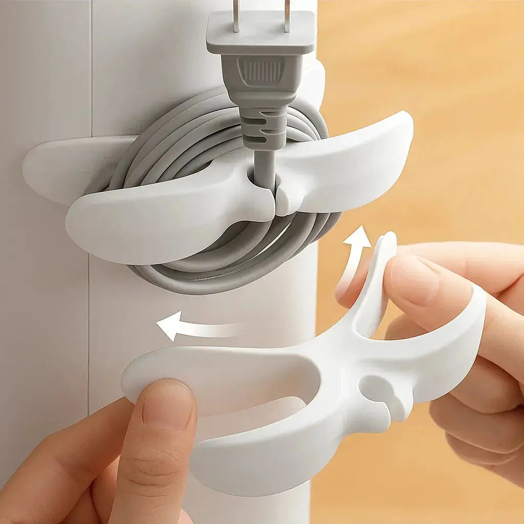 Cable Organizer Self-Adhesive Removable Set of 5