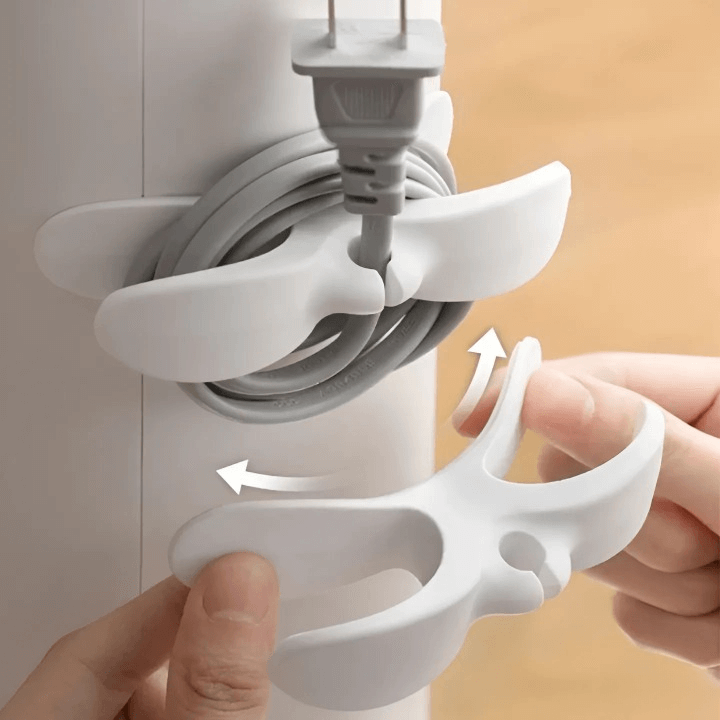 Cable Organizer Self-Adhesive Strong Hold Set of 10