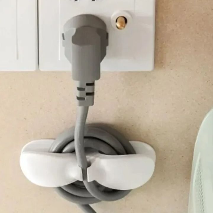 Cable Organizer Self-Adhesive Strong Hold Set of 10