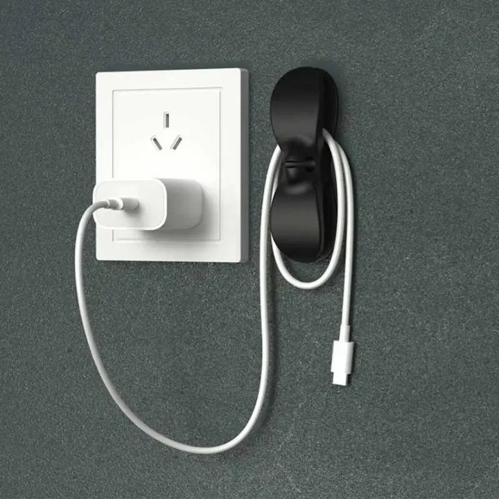 Cable Organizer Self-Adhesive Strong Hold Set of 10