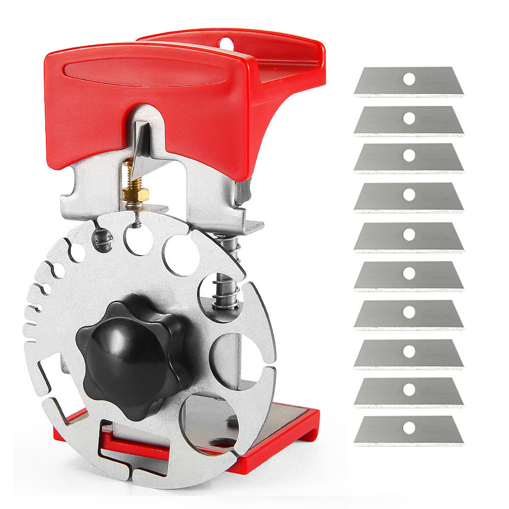 Cable Stripper Depth-Adjustable Blade Steel Body & Replaceable Blades