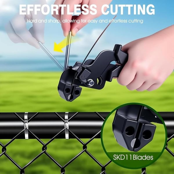 Cable Tie Gun One-Step Tighten & Flush-Cut