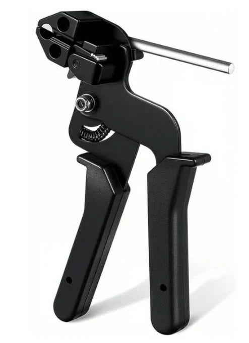 Cable Tie Gun One-Step Tighten & Flush-Cut