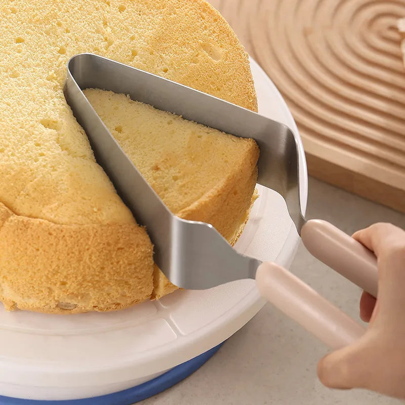 Cake Server Stainless Steel Precision Blade & Ergonomic Handle