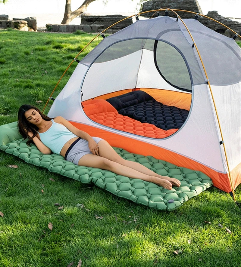 Camping Air Mattress Ultralight & Compact Honeycomb Insulated