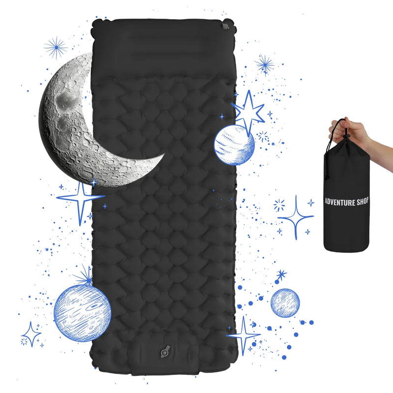 Camping Air Mattress Ultralight Integrated Pump 3.15 Inch Thick