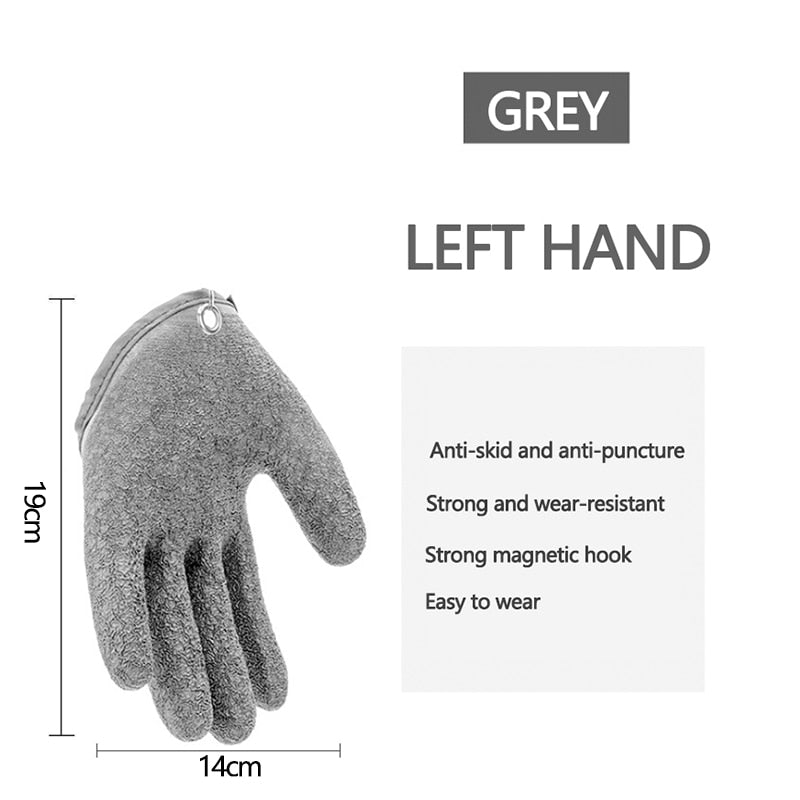 Camping Glove Non-Slip & Cut-Resistant Waterproof Magnetic Hook