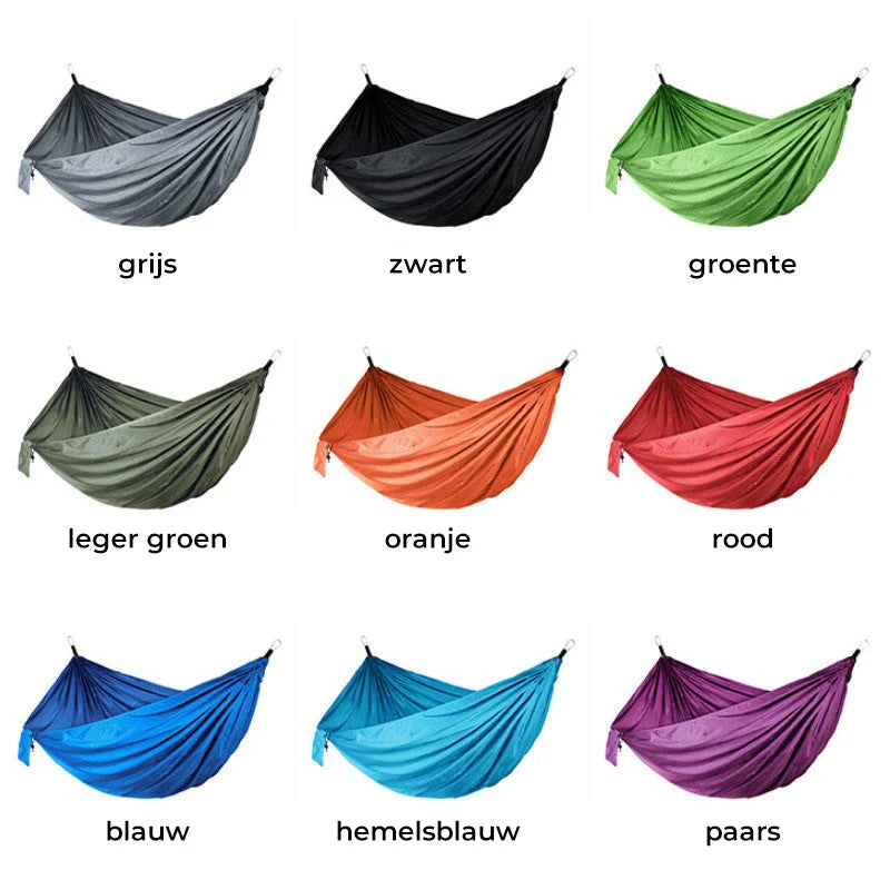 Camping Hammock 2-Person Ultralight Parachute Nylon