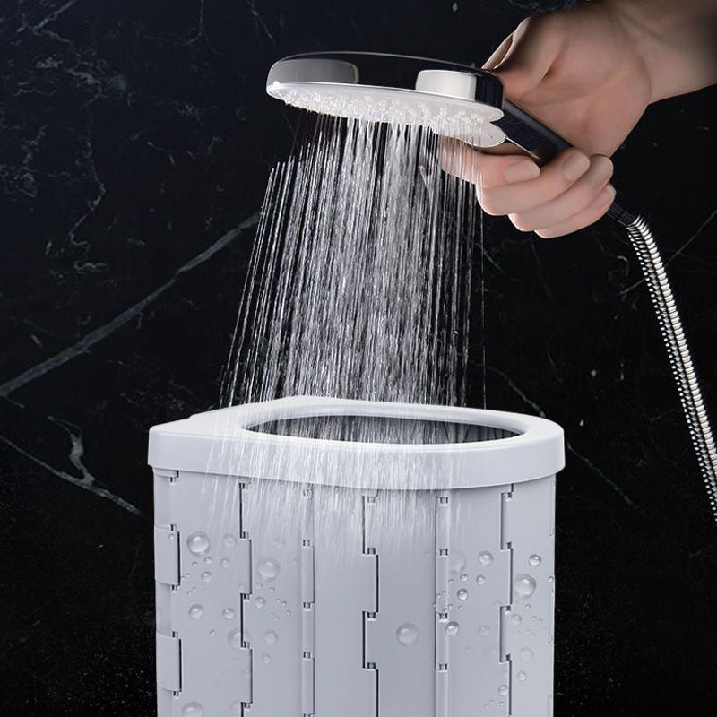 Camping Toilet Foldable Space-Saving Supports 397 Lbs
