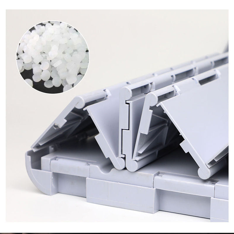 Camping Toilet Foldable Space-Saving Supports 397 Lbs