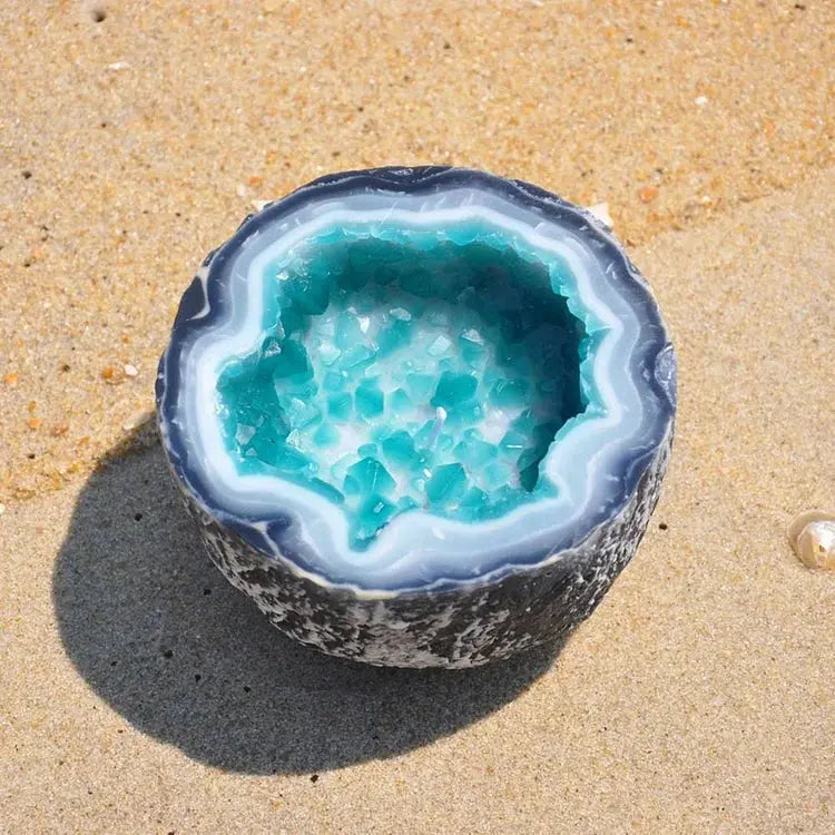 Candle Handcrafted Resin Gemstone Long-Lasting
