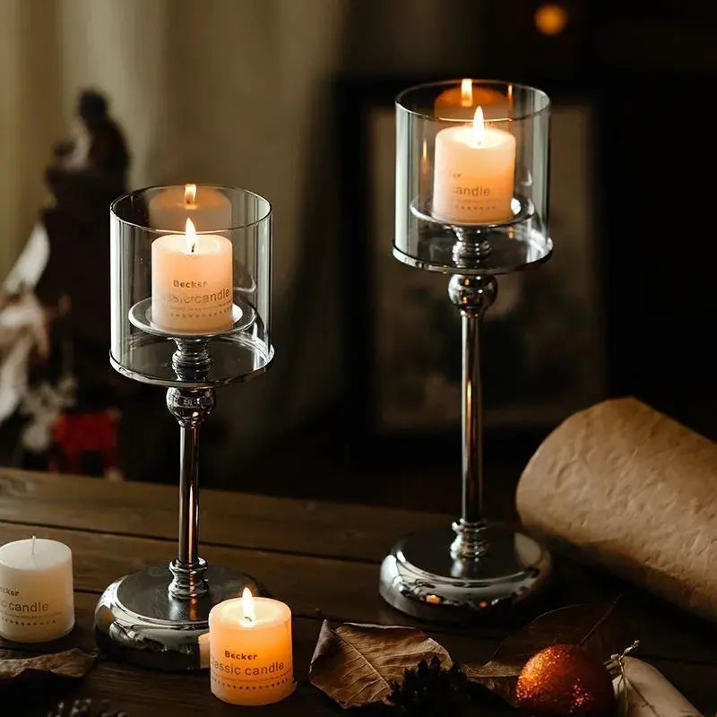 Candle Holder Nordic Metal Tabletop Accent