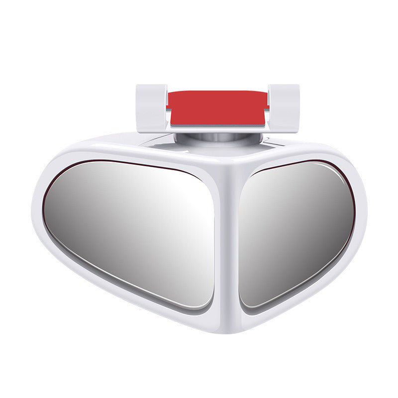 Car Auxiliary Mirror Dual-View HD Glass Weatherproof Mount