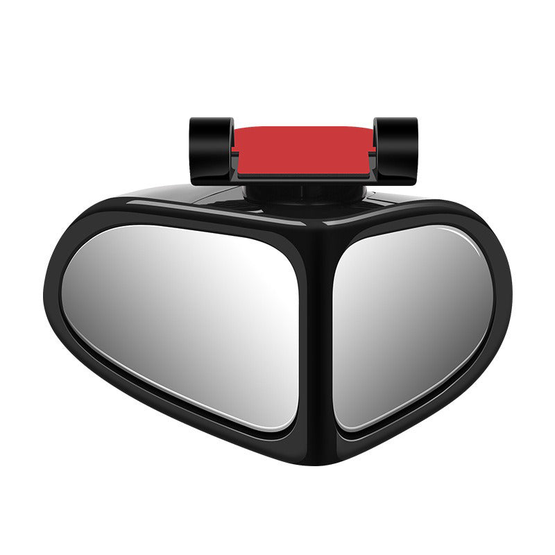Car Auxiliary Mirror Dual-View HD Glass Weatherproof Mount