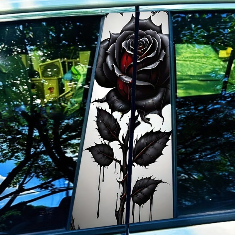 Car B-Pillar Protective Film Clear HD Scratch-Resistant