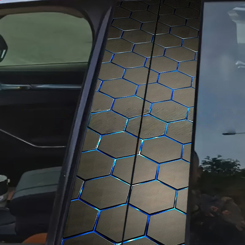 Car B-Pillar Protective Film Clear HD Scratch-Resistant