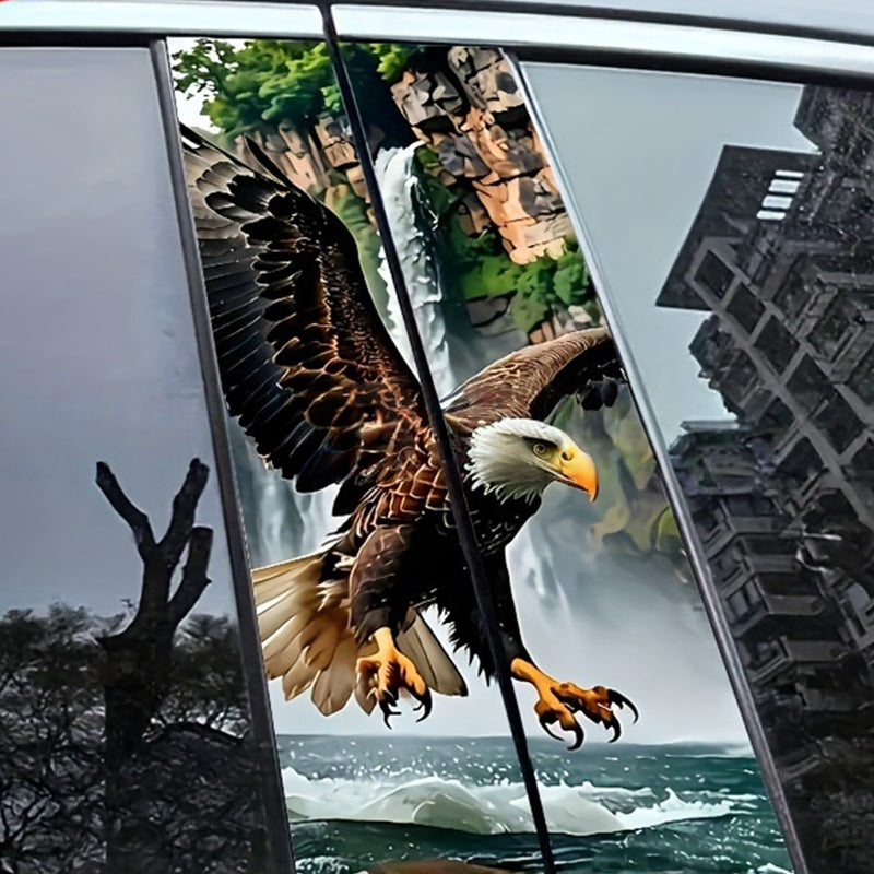 Car B-Pillar Protective Film Clear HD Scratch-Resistant