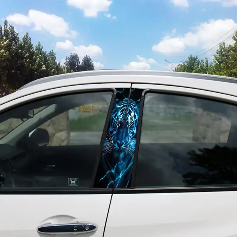 Car B-Pillar Protective Film Clear HD Scratch-Resistant