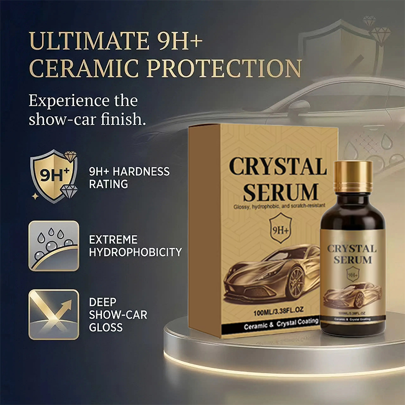 Car Ceramic Coating 9H Hardness Hydrophobic & Deep Gloss