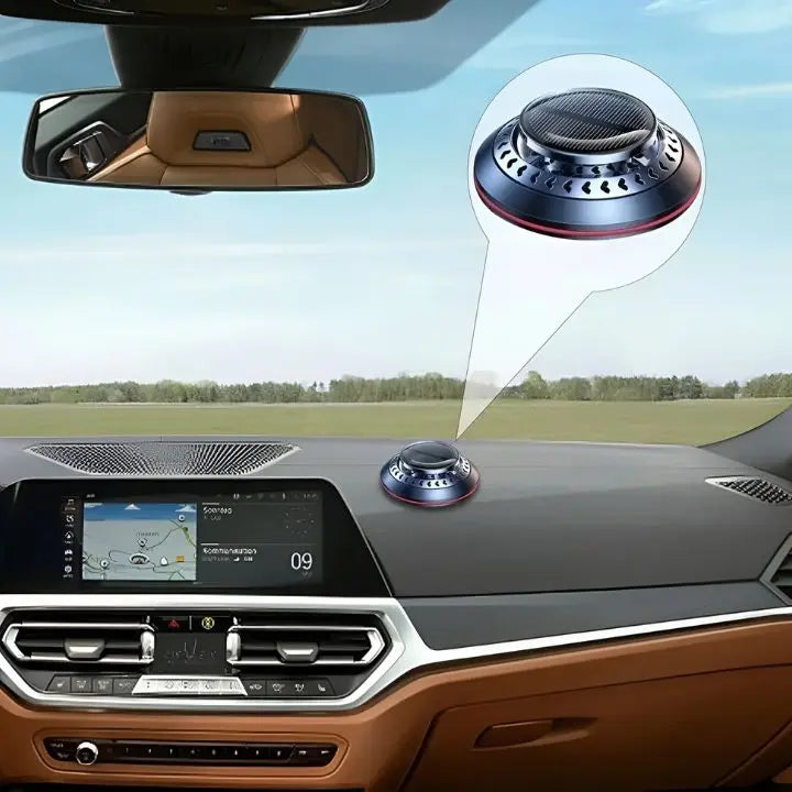 Car De-Icer Solar-Assisted Odor Neutralizing