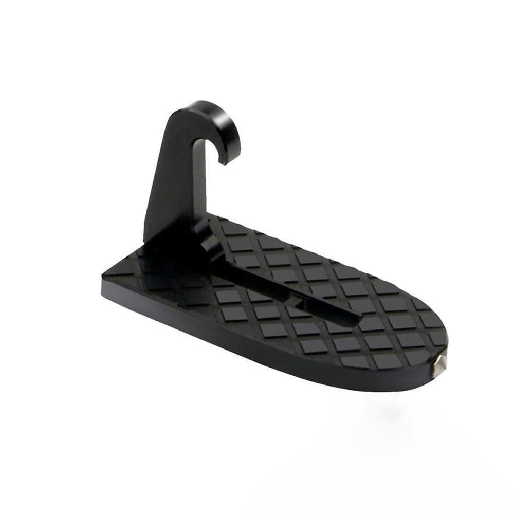 Car Door Step Aluminum Non-Slip With Emergency Hammer
