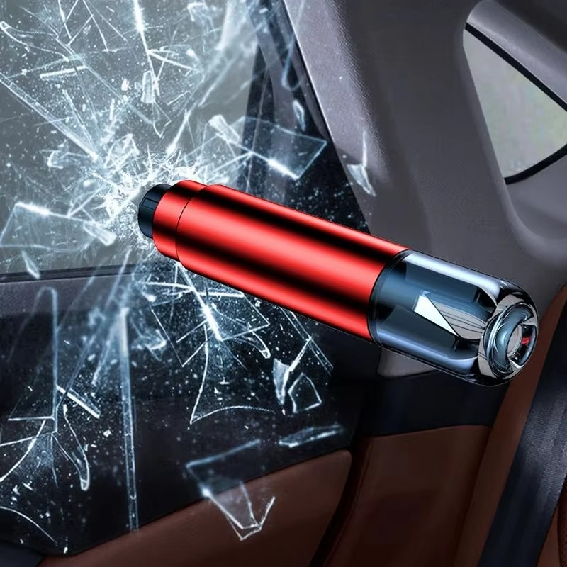 Car Escape Tool Compact Glass Breaker & Seatbelt Cutter