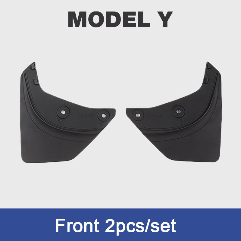 Car Fender Splash Guards TPE Clip-On No-Drill