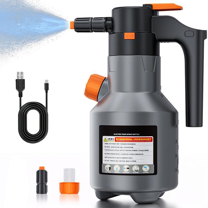 Car Foam Sprayer Cordless Rechargeable Adjustable Nozzle